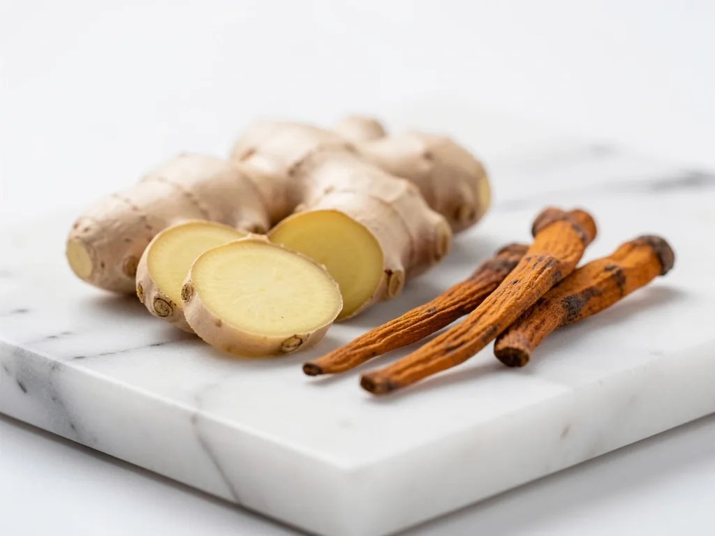 Raw ingredients being screened for quality